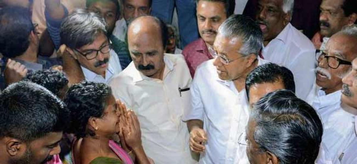 Government is with you, We will ensure full support: CM Pinarayi in relief camps