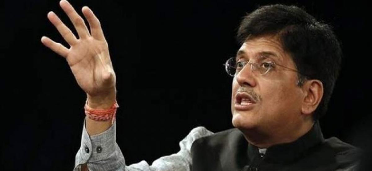 Single GST rate slab is a ridiculous suggestion, says Piyush Goyal