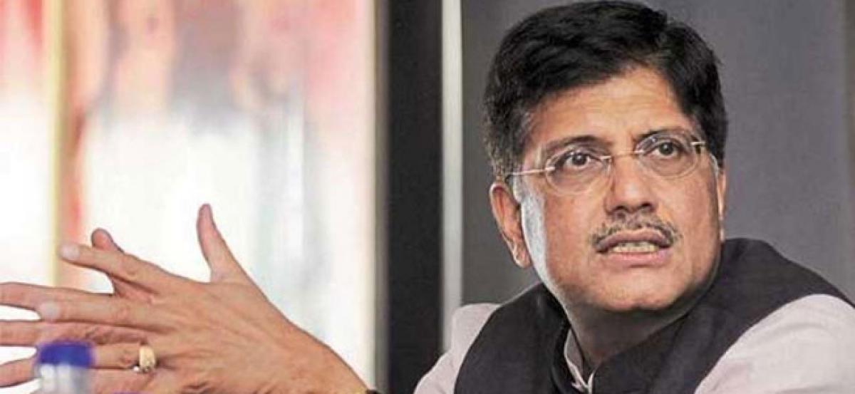 Handing over projects to army activated railways, says Piyush Goyal