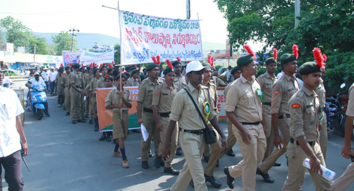 Rallies, planting saplings mark Environment Day