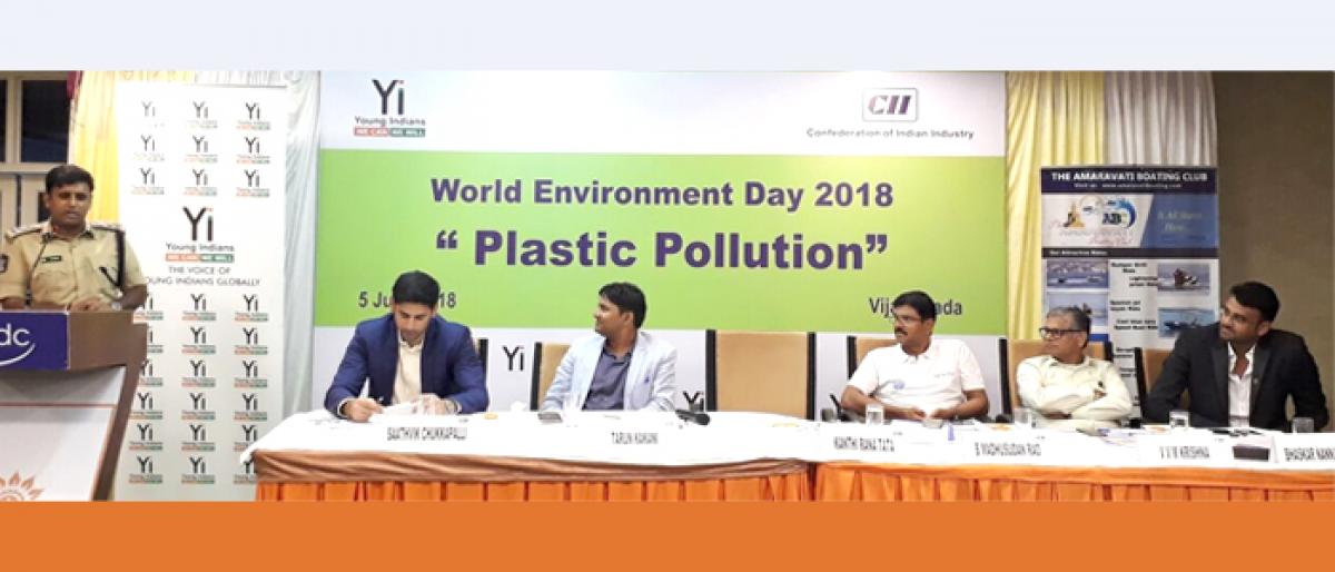 ‘Discourage use of plastics to save environment’