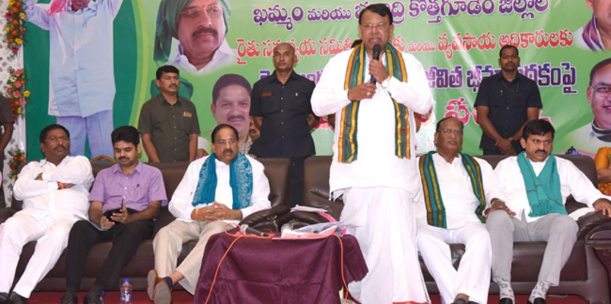 TS State govt committed to welfare of farmers: Minister
