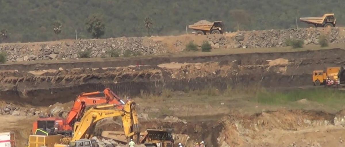 Fund crunch hits Polavaram works