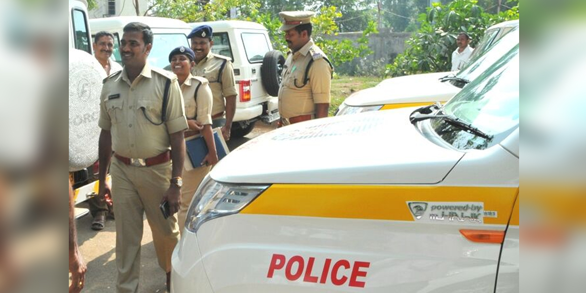 7 new vehicles allotted to Guntur police