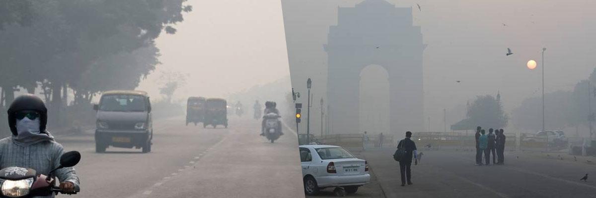 Pollution Level Severe For Third Consecutive Day In Delhi 8860