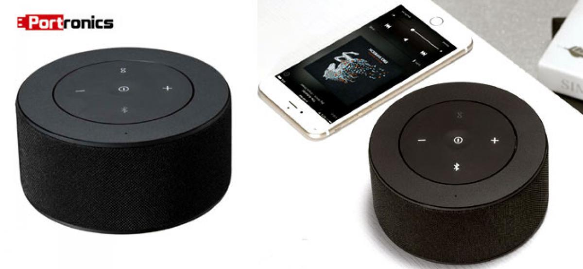 Portronics Launches “SOUNDCAKE”