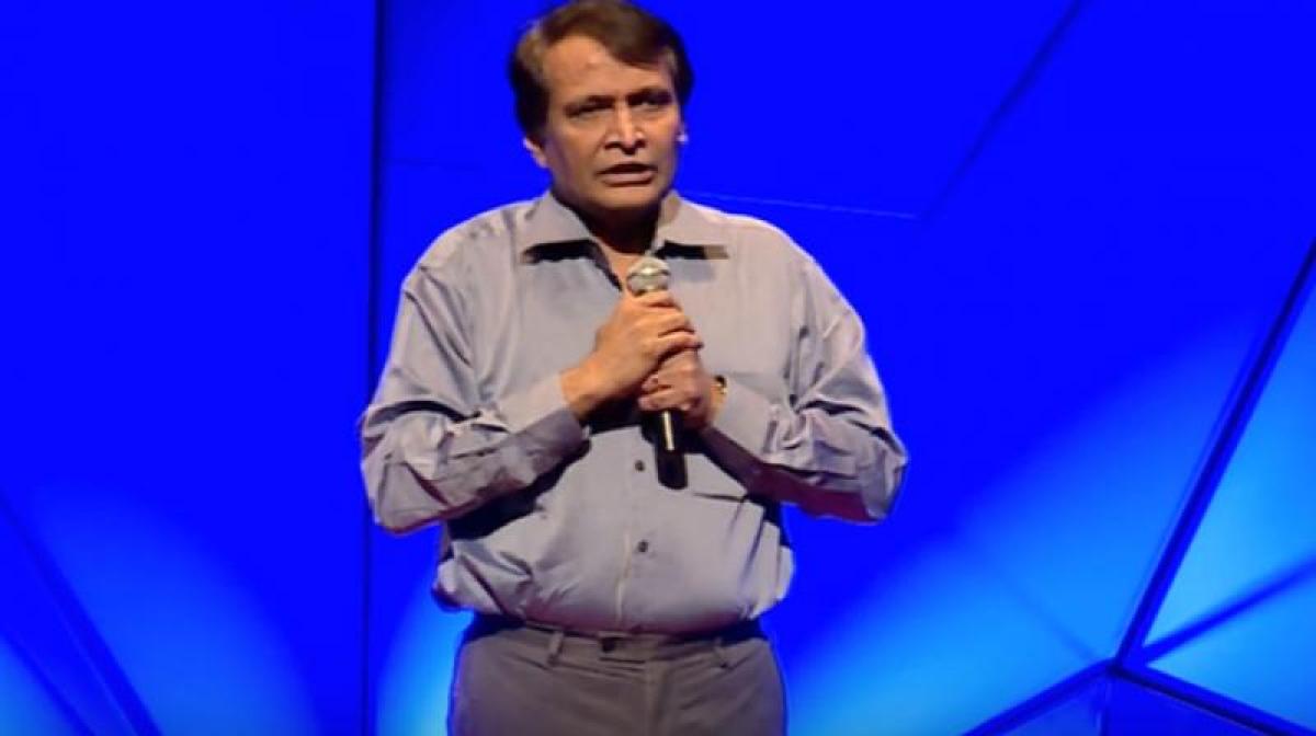 Govt working on fiscal incentives to boost industry: Suresh Prabhu