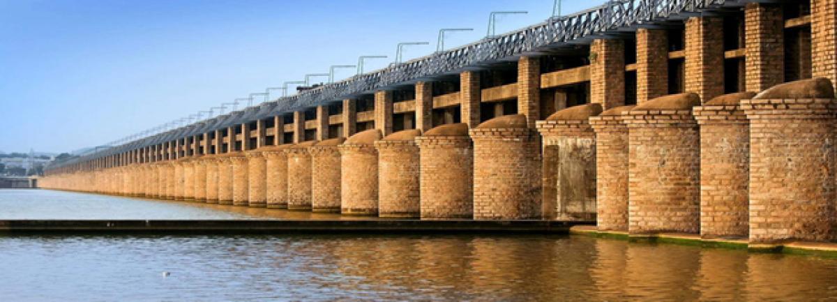 Prakasam Barrage receives huge inflows