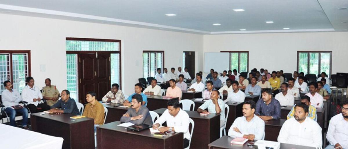 Technical Data Analysis training begins for Prakasam district police