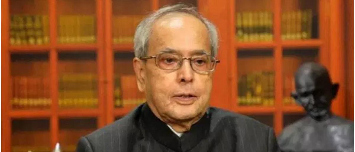 Media need to ask questions to those in power: Mukherjee