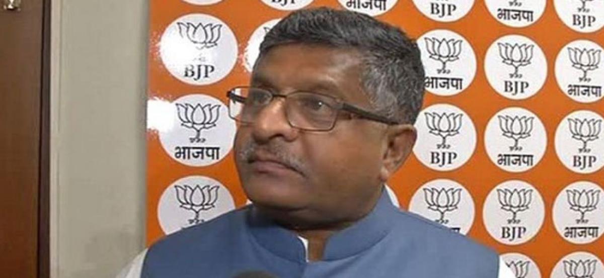 Kerala Govt. is biggest patron of murderer of opponents: RS Prasad