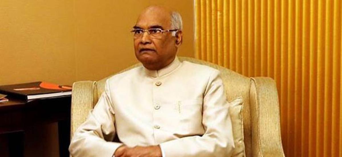 President Kovind conveys condolence to Tom Alters family