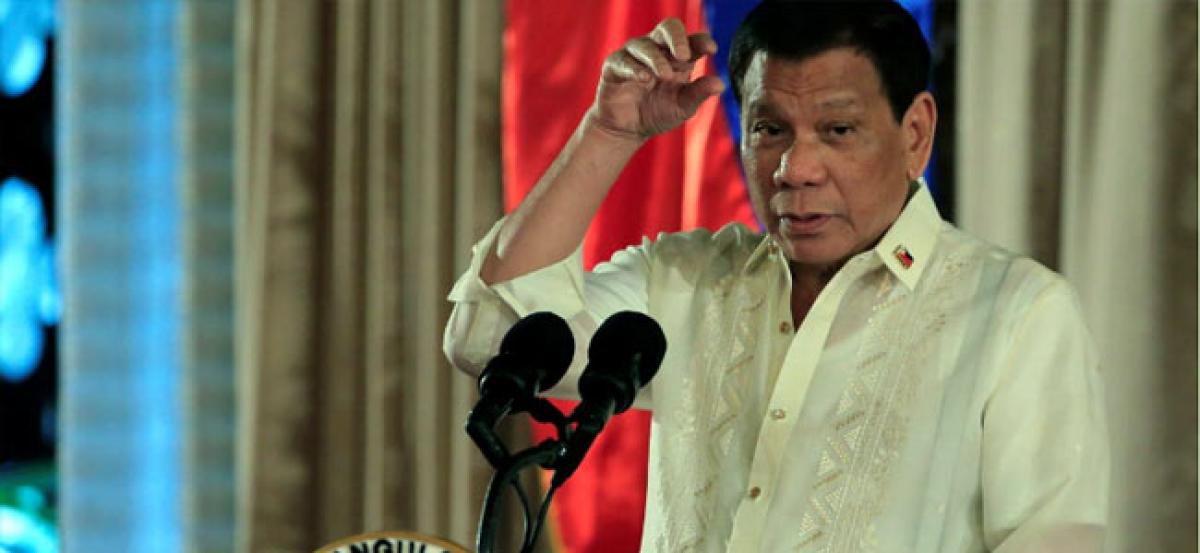 Philippine leader changes his tune with praise for U.S. allies