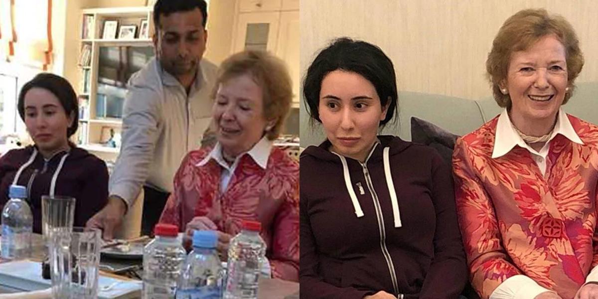 At home with family: UAE releases first picture of runaway princess