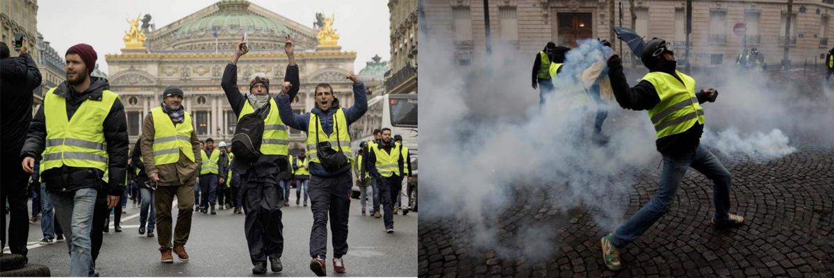 288 arrested in Paris protests against rising fuel prices