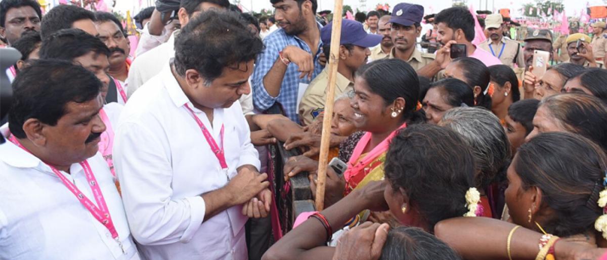 Peoples Pulse : TRS supporters happy with govt performance