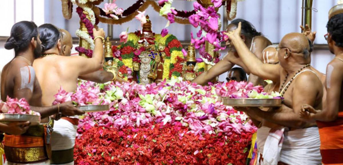 Pushpa Yagam observed with fervour