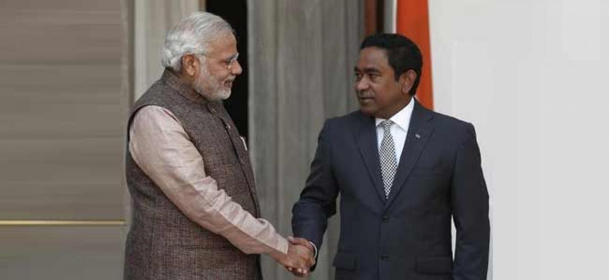 Maldivian President wishes India on R-Day