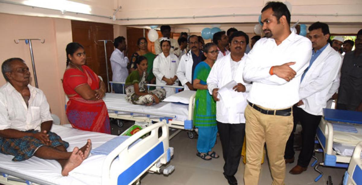 Palliative care centre in govt hospital inaugurated