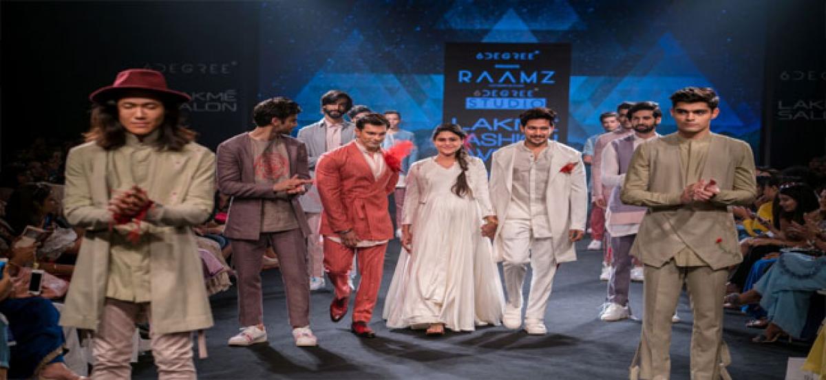 Raamz wins hearts at the Lakme Fashion Week