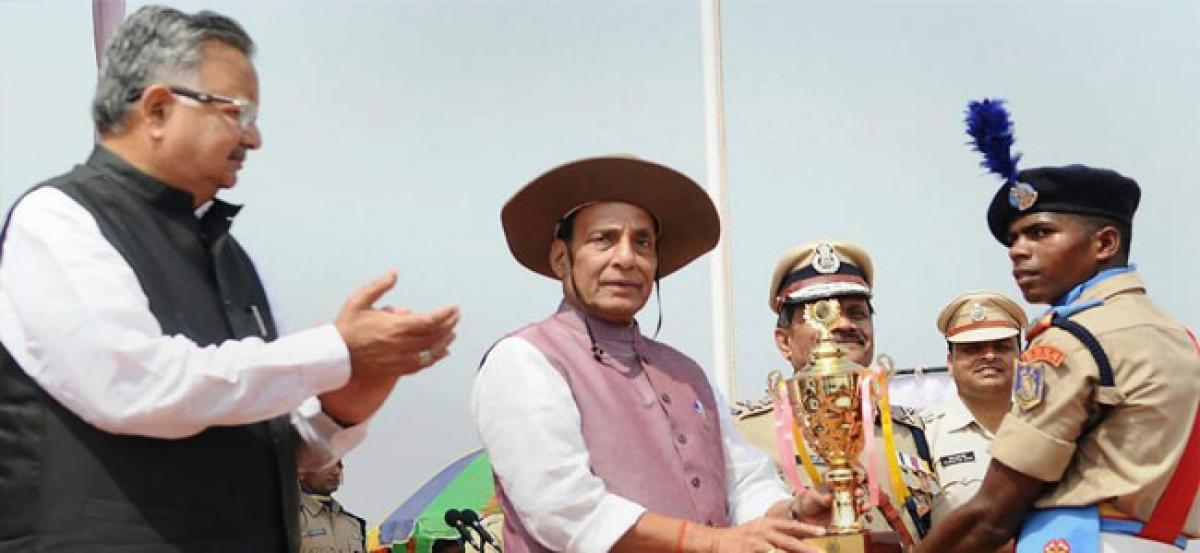 Maoists are losing ground but still pose a challenge, says Rajnath Singh