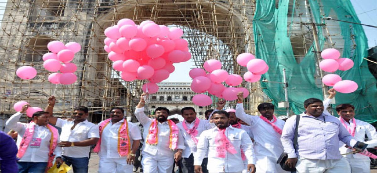 ‘Chalo Plenary Rally’ inaugurated at Charminar