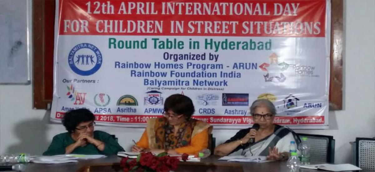 Meeting puts number of street children in Hyd at 28K