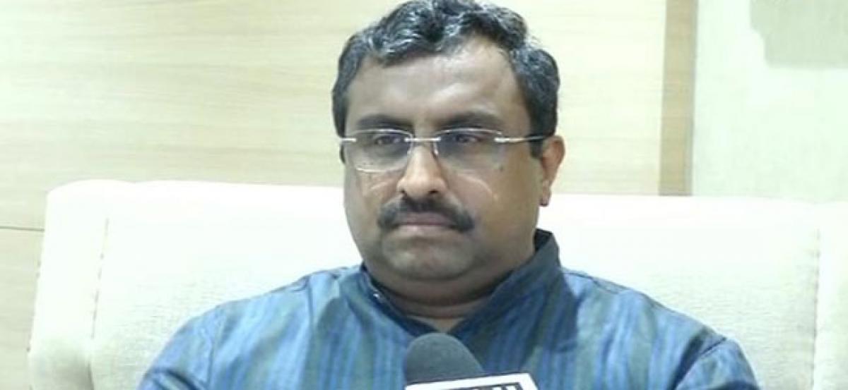 If terrorism stops, operations will automatically cease: Ram Madhav