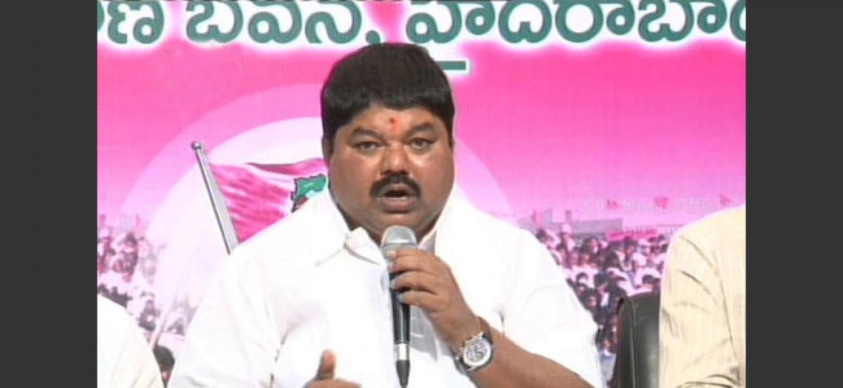 Congress holds the history of grabbing Dalit lands: TRS MLC