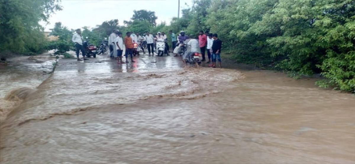 Heavy rain lashes Vikarabad dist