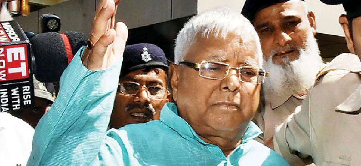 RJD, BJP cross swords over Lalu Prasad Yadavs sentence in fodder scam case