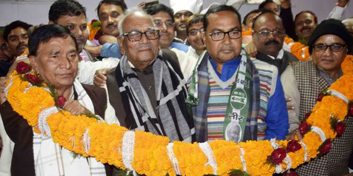 Ahead of 2019 polls, RLSP VP Bhagwan Singh Kushwaha, supporters join JD(U)