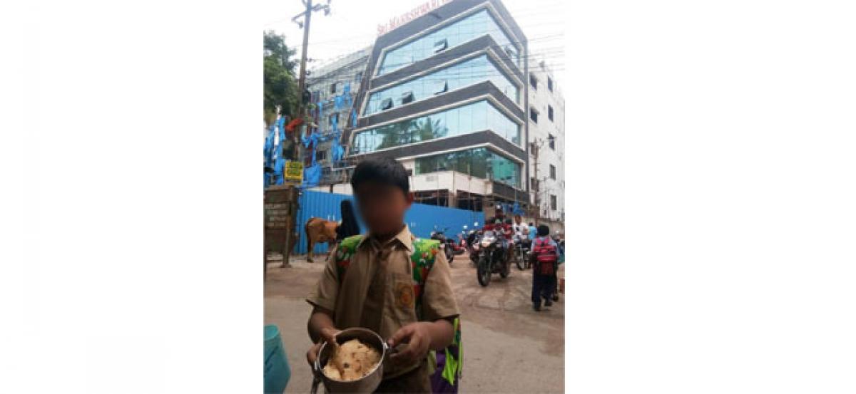 Private school forces students to bring ‘roti’