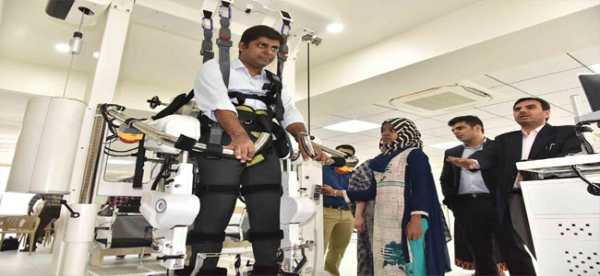 Robotic rehab hospital launched in city