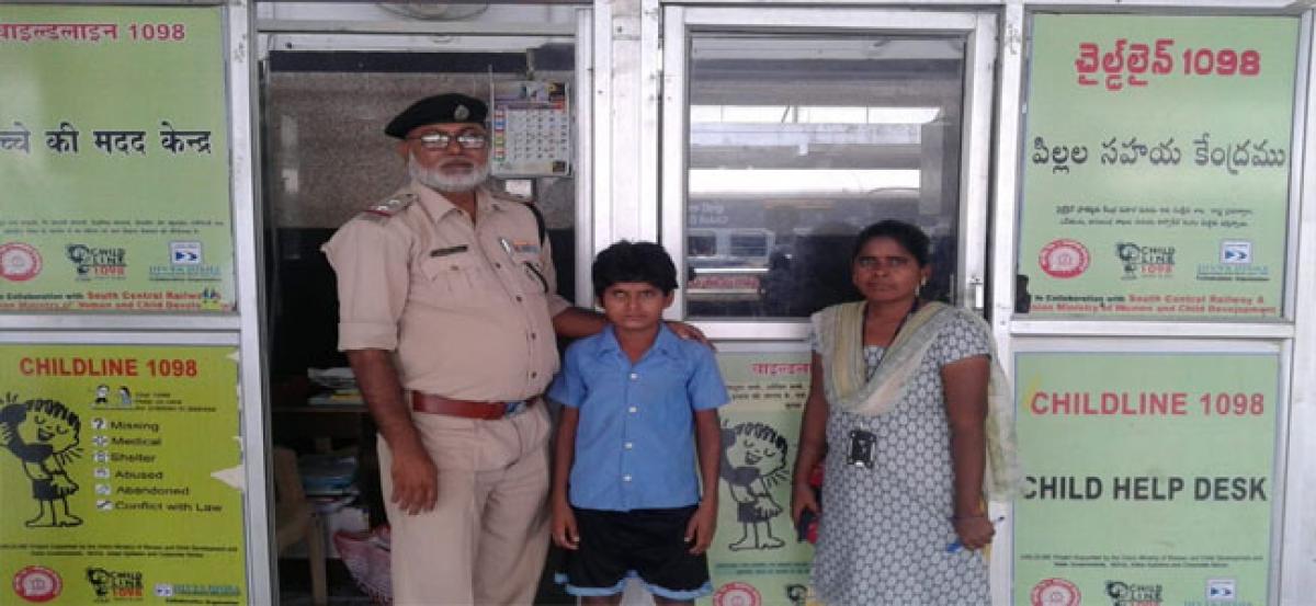 83 children run away rescued at Secunderabad Railway Station in July