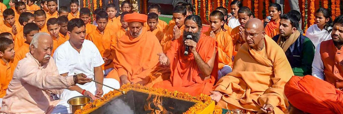 Centre should bring law for Ram temple: Bhagwat