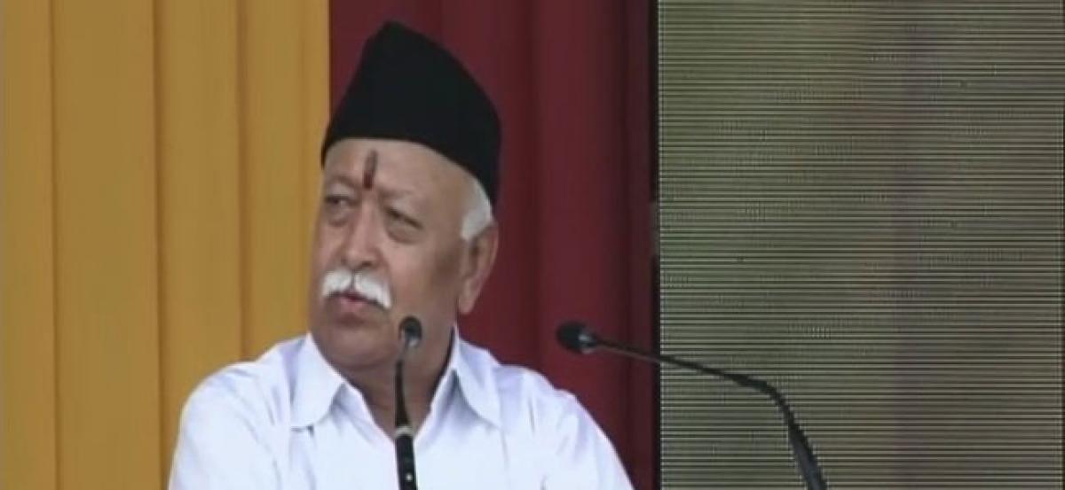 Mohan Bhagwat says cow-protection issue goes beyond religion