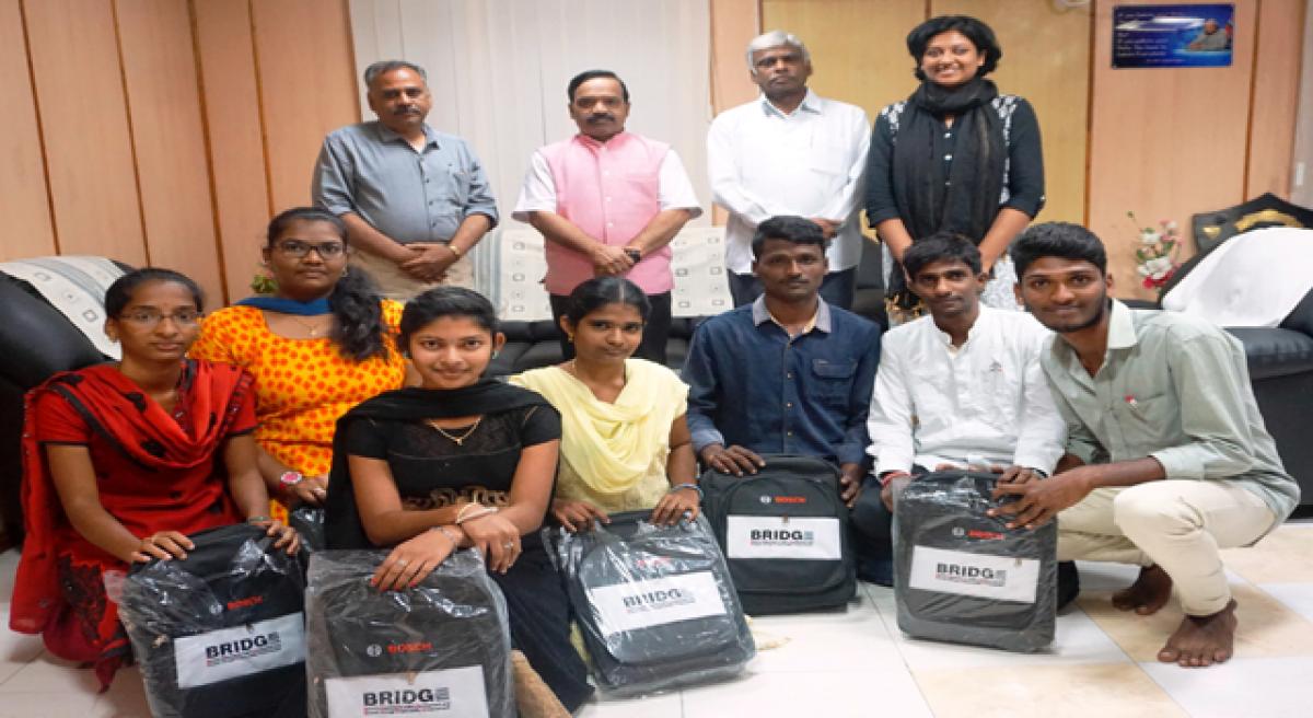 Learning kits distributed to trainees