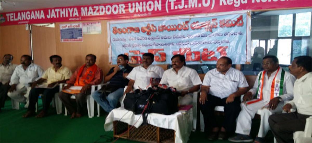 RTC JAC to lay siege to Labour Commissionerate today