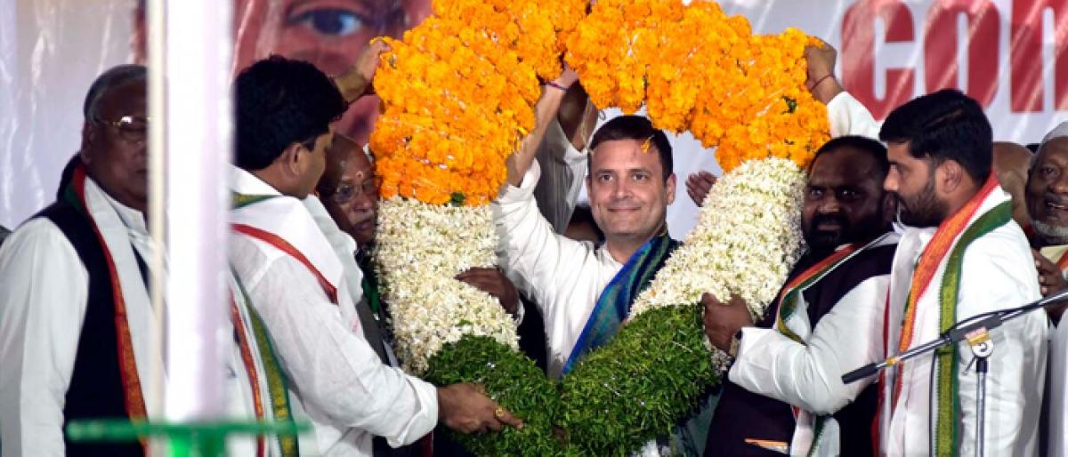 Rahul steals thunder with tirade against KCR, Modi