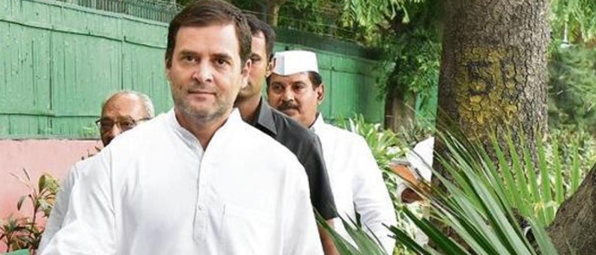 Traffic curbs in Hyderabad for Rahul Gandhis visit