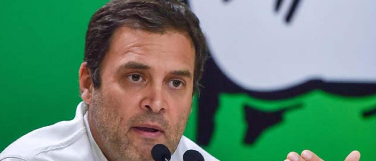 Rahul Gandhi to tour Telangana for two days from August 13