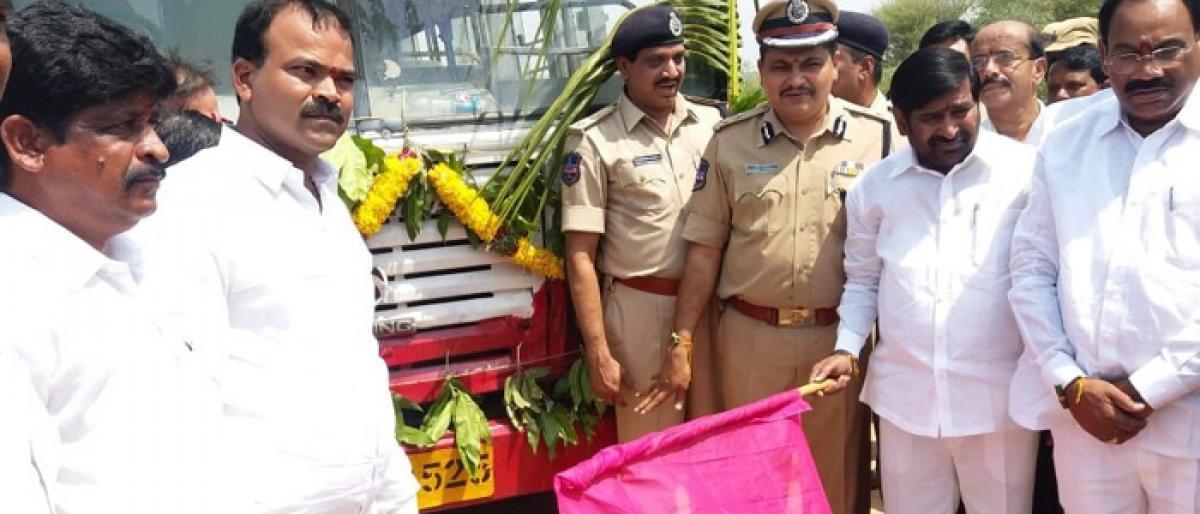 Bus service to thands of Rachakonda launched