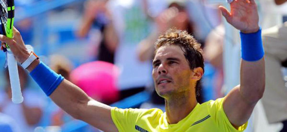 Nadal to head into US Open as World No.1