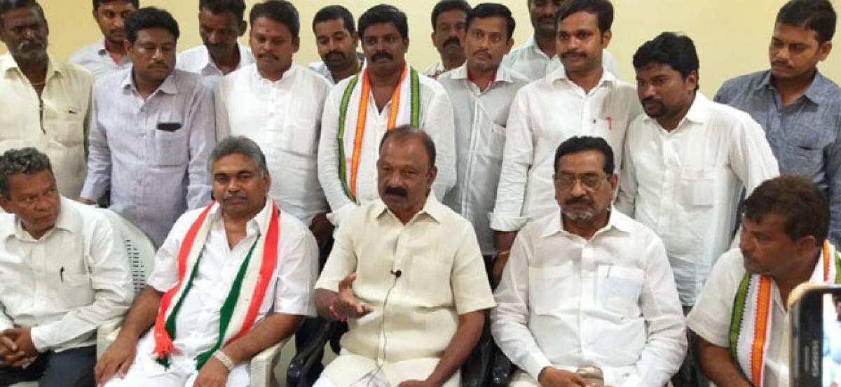 Right now here was no idea in for having electoral alliance with any party in AP- PCC president