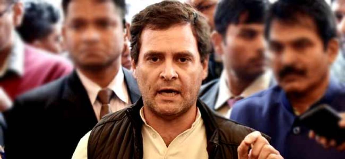 Rahul Gandhi wants parties to unite on special status to AP