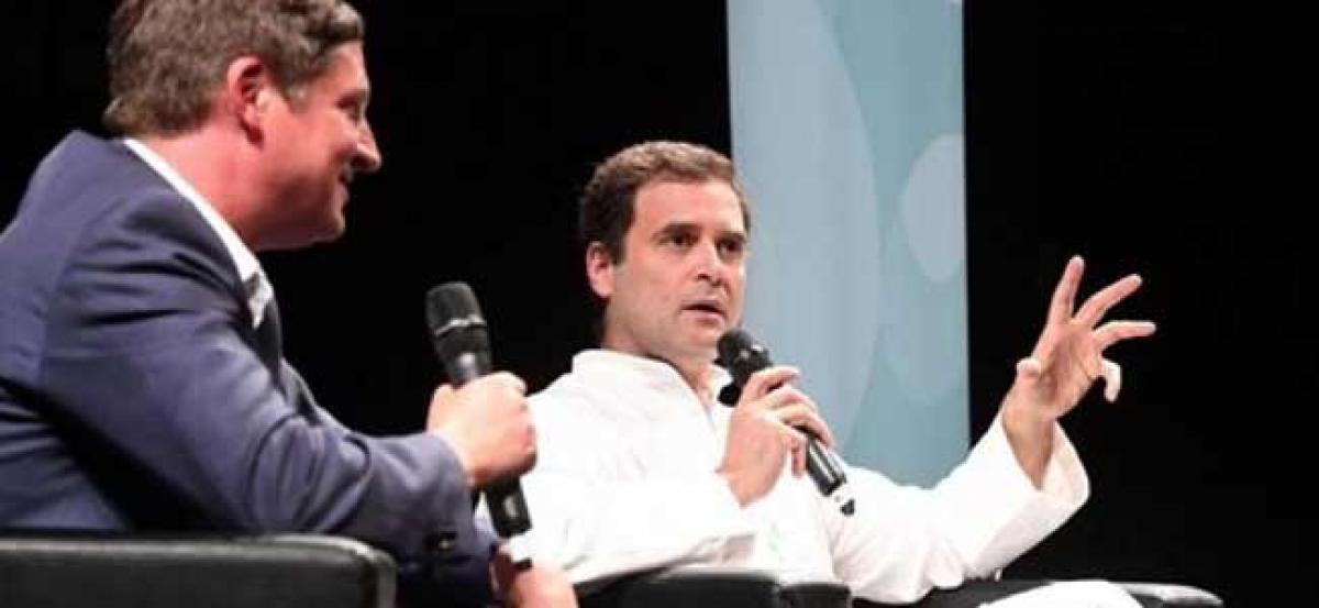 Rahul Gandhi blames joblessness, noteban, GST for lynchings in India