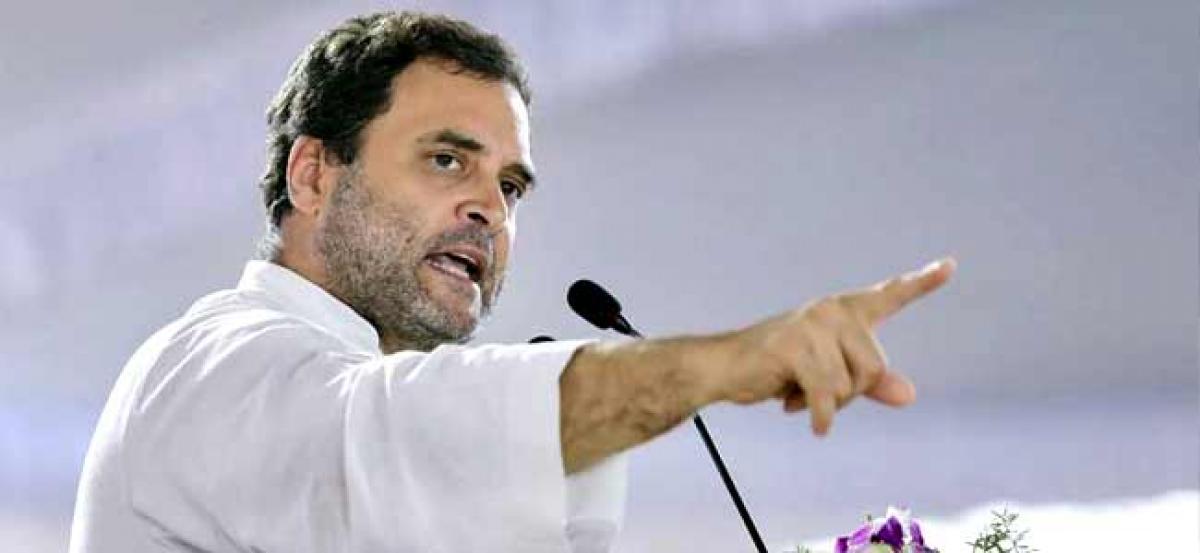 Rahul Gandhi to address three public meetings on Oct 20