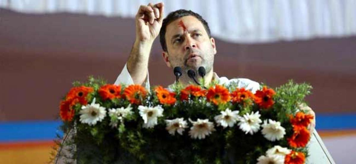 Soldiers suffering because of opportunistic alliance, non-existent Kashmir policy: Rahul Gandhi