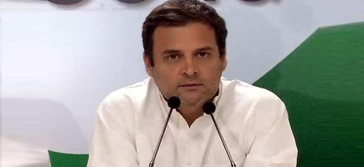 The PM is corruption: Rahul Gandhi